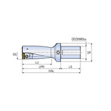 TOP-2XD-CA (DIA 51-80) Large diameter drills with cartridges, square inserts and setting plates for diameter adjustment in drilling depth of 2xD - Big-tools Industrial Supply Tools for Metal Cutting