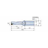 TOP-3XD (DIA 12-50) Indexable drills with unique square inserts & coolant holes, drilling depth 3xD - Big-tools Industrial Supply Tools for Metal Cutting