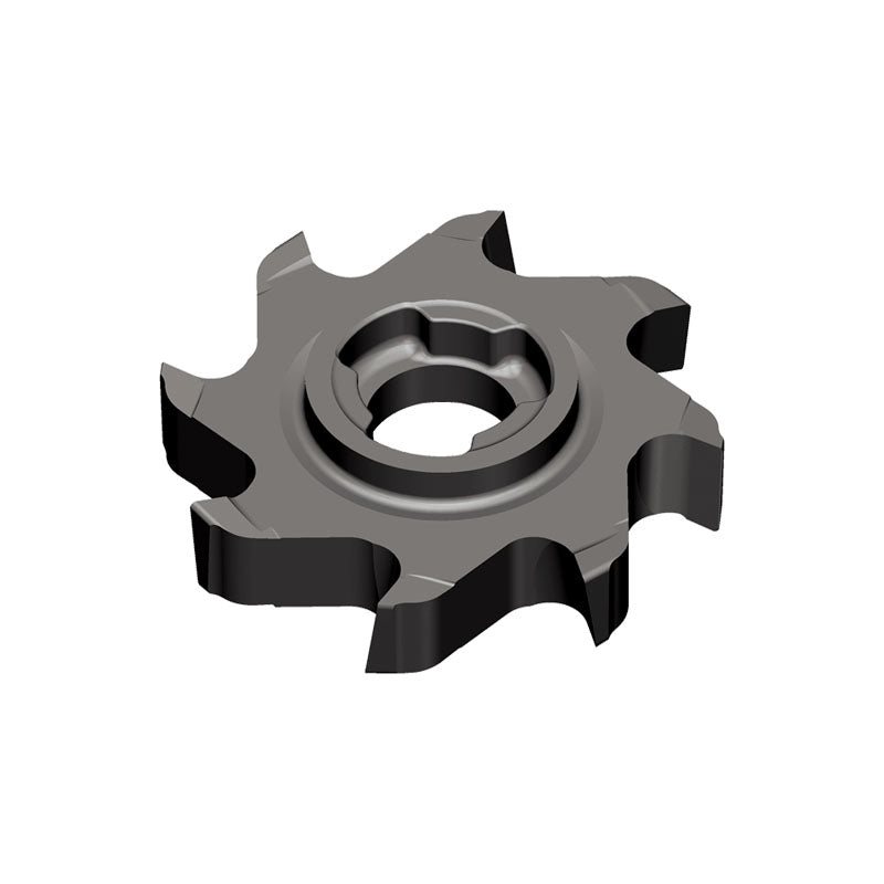 TR-S (Head) Interchangeable solid carbide Slot milling heads for slotting of various widths 3.0 - 10.0 mm with 6 to 10 flutes - Big-tools Industrial Supply Tools for Metal Cutting