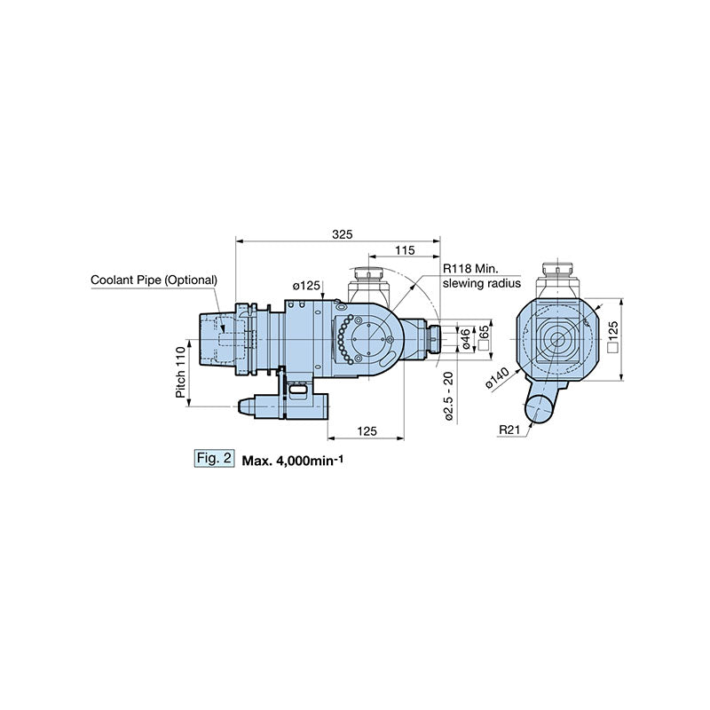 The Cutting Edge Angle Can Be Freely Adjusted, Making It Ideal For Machining  The Corners Of Molds In Deep Areas Angle Head  AGU Series