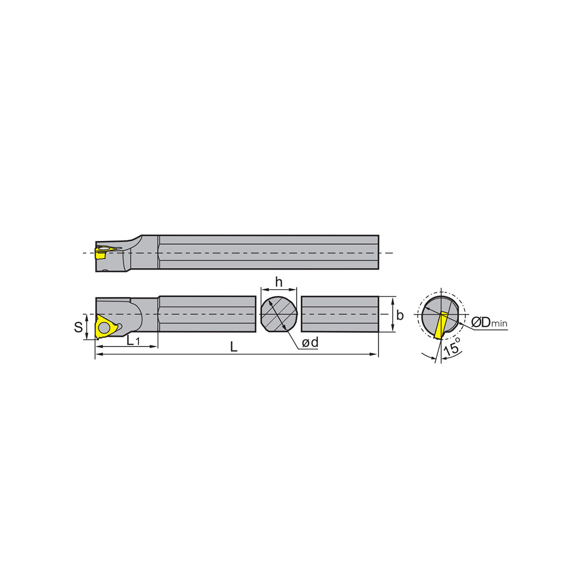 Threading tool holder (internal)SNR/L SWL0016K 0020M 0032R 0050U2 - Makotools Industrial Supply Tools for Metal Cutting