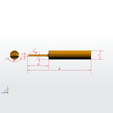 Tungsten Steel Cutting Knife, Auto Wire Winding Machine Parts, Carbide Cutter for Enameled/Copper/Insulated Wire
