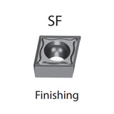 Turning Inserts CCGT 060202/04 09T304 -SF - Makotools Industrial Supply Tools for Metal Cutting