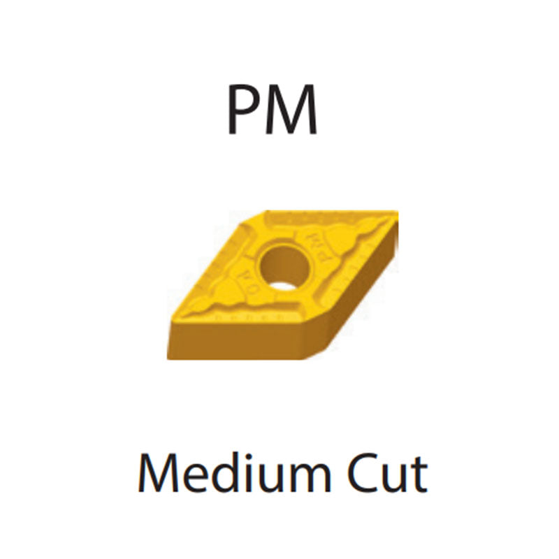 Turning Inserts DNMG 110404/08/12 150404/08/12/16 150604/08/12/16 PM - Makotools Industrial Supply Tools for Metal Cutting