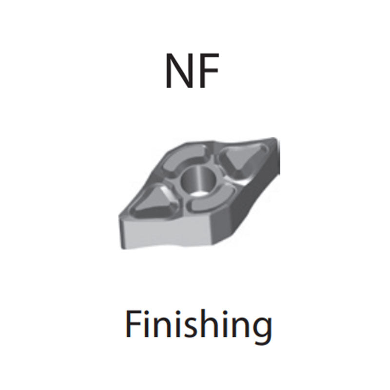 Turning Inserts DNEG 150404/08 150604/08 -NF - Makotools Industrial Supply Tools for Metal Cutting