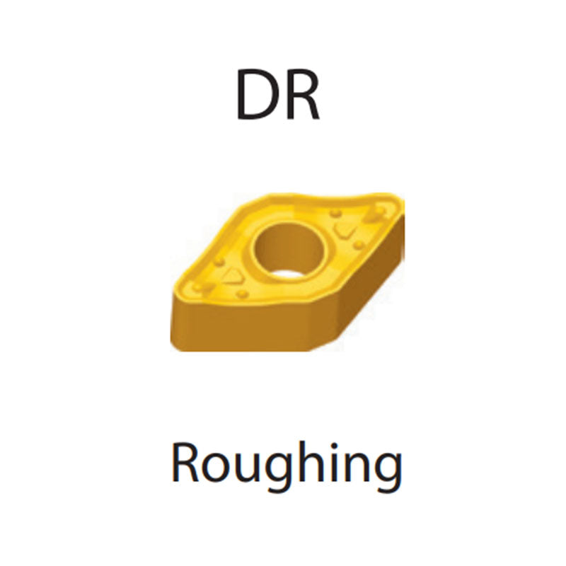 Turning Inserts DNMM 150608/12/16 -DR - Makotools Industrial Supply Tools for Metal Cutting