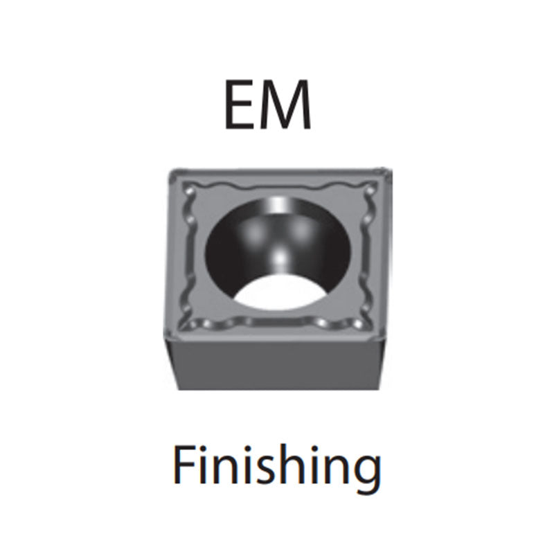 Turning Inserts SCMT 09T304/08 12404/08/12 -EM - Makotools Industrial Supply Tools for Metal Cutting