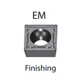 Turning Inserts SCMT 09T304/08 12404/08/12 -EM - Makotools Industrial Supply Tools for Metal Cutting