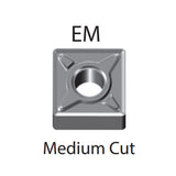 Turning Inserts SNMG 120404/08/12/16 150612/16 -EM - Makotools Industrial Supply Tools for Metal Cutting