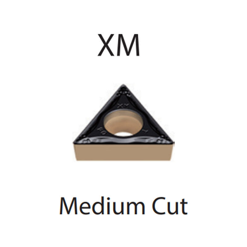 Turning Inserts TCMT 16T304/08/12 -XM - Makotools Industrial Supply Tools for Metal Cutting