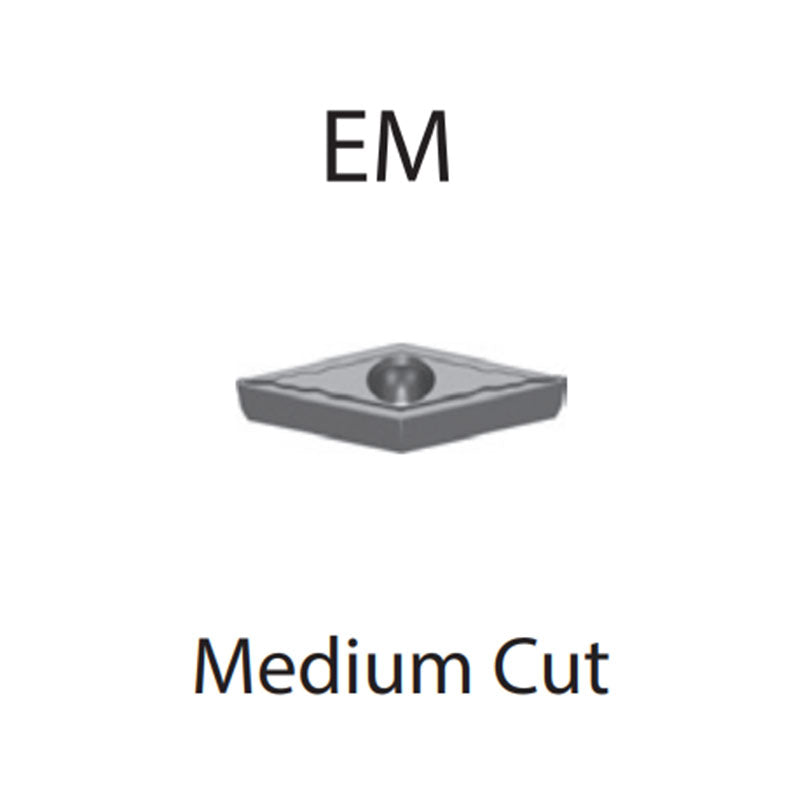 Turning Inserts  VCMT 160404/08 -EM - Makotools Industrial Supply Tools for Metal Cutting