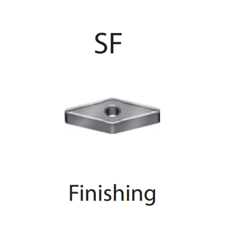Turning Inserts VNMG 160404/08 -SF - Makotools Industrial Supply Tools for Metal Cutting