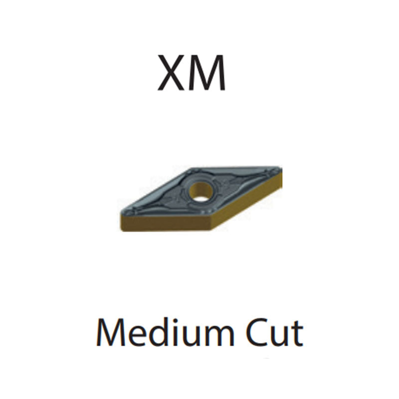 Turning Inserts  VNMG 160404/08/12/16 -XM - Makotools Industrial Supply Tools for Metal Cutting