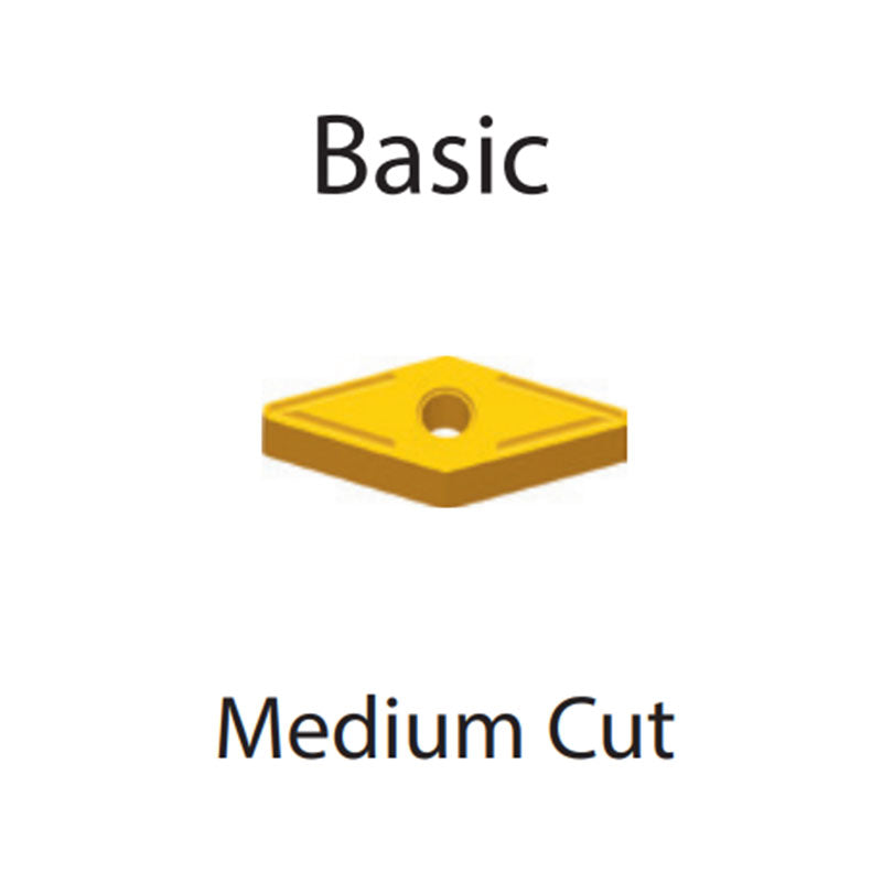 Turning Inserts VNMG 160404/08 Basic - Makotools Industrial Supply Tools for Metal Cutting