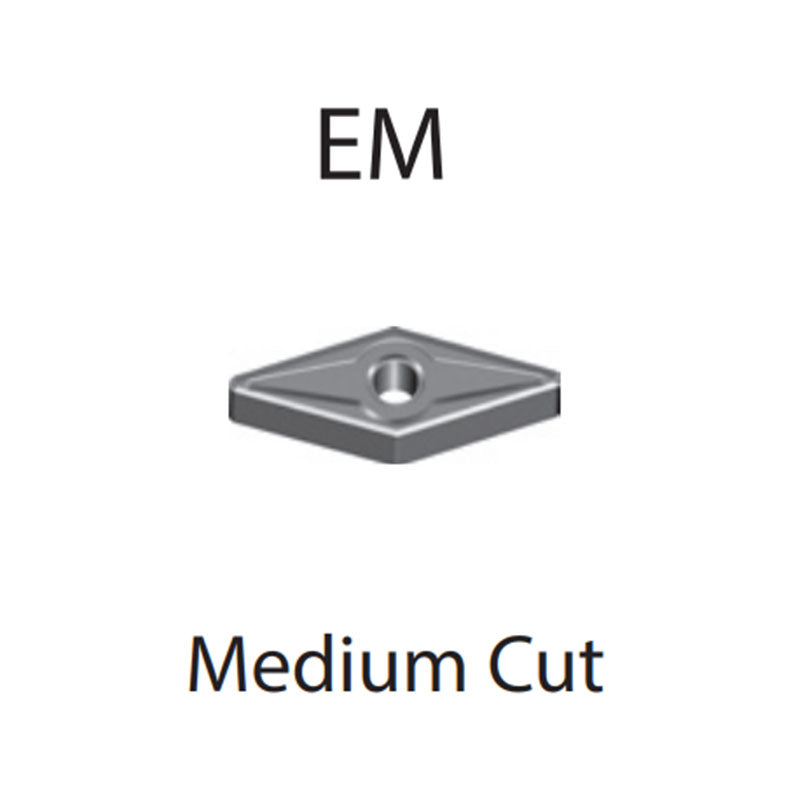 Turning Inserts VNMG 160404/08 -EM - Makotools Industrial Supply Tools for Metal Cutting