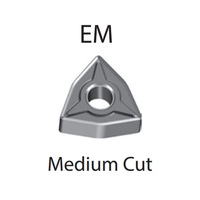 Turning Inserts WNMG 060404/08 06T304/08/12 080404/08/12 -EM - Makotools Industrial Supply Tools for Metal Cutting