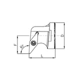Turning Head SR-VC-S Series SR-SVUCR-20-11 SR-SVUCL-20-11 - Big-tools Industrial Supply Tools for Metal Cutting