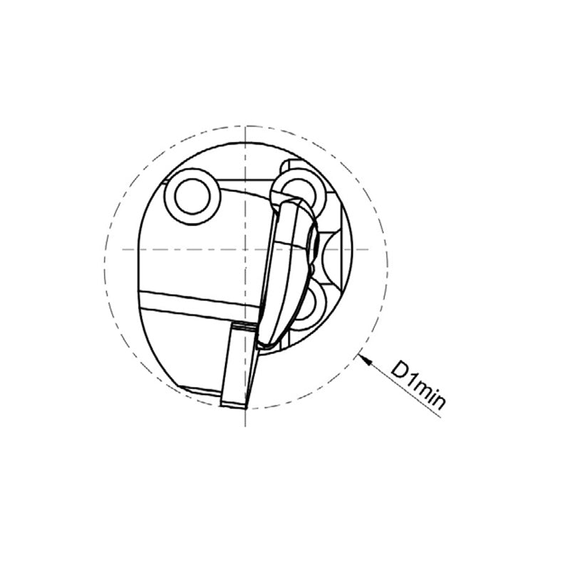 Turning Head SR-VN-D Series SR-DVUNR-40-16 SR-DVUNL-40-16 - Big-tools Industrial Supply Tools for Metal Cutting