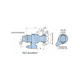 Twin Head 180° Diagonal  Angle Head AG90 Series