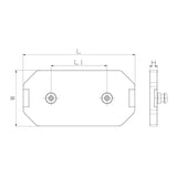 Two-Unit Pallet BZ210-V2 - Big-tools Industrial Supply Tools for Metal Cutting