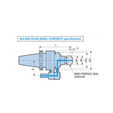 Unique Separate Sealing Structure Extends Life   Hi-JET Holder