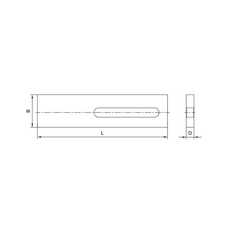 Unterlegplatte 36x10x4 - Makotools Industrial Supply Tools for Metal Cutting