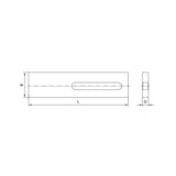Unterlegplatte 36x10x4 - Makotools Industrial Supply Tools for Metal Cutting