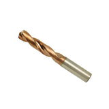 Solid carbide VBM, stainless steel drill bit, 8XD, without coolant D13.2~17