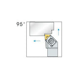 WCLN R/L Turning tool holder A W - Makotools Industrial Supply Tools for Metal Cutting