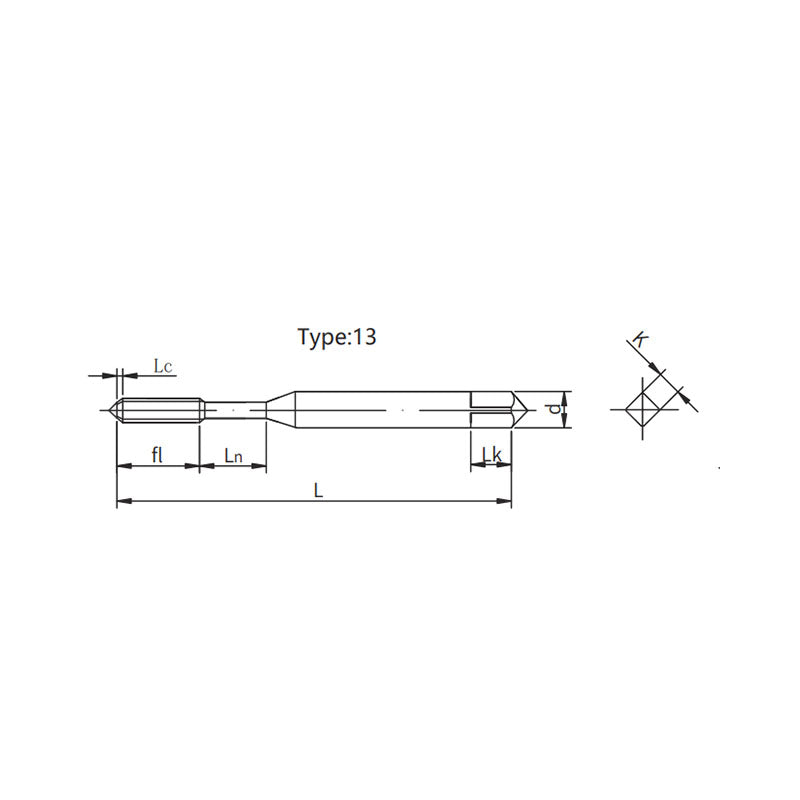 X20-NRT forming taps for carbon steel  & alloy steel - Makotools Industrial Supply Tools for Metal Cutting