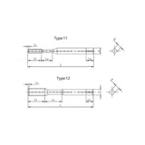 X21-NRT  forming taps  For carbon stell  & alloy steel - Makotools Industrial Supply Tools for Metal Cutting