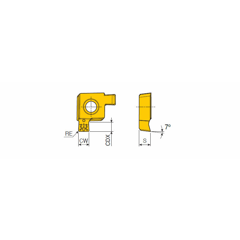 XCMT ...R-GV TOPCAP inserts for grooving - Big-tools Industrial Supply Tools for Metal Cutting