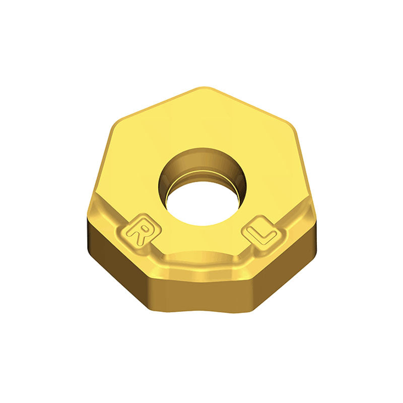 XNHU 09 ANTN-W Ground double-sided wiper inserts with 2 right-handed and 2 left-handed cutting edges for finish milling - Big-tools Industrial Supply Tools for Metal Cutting