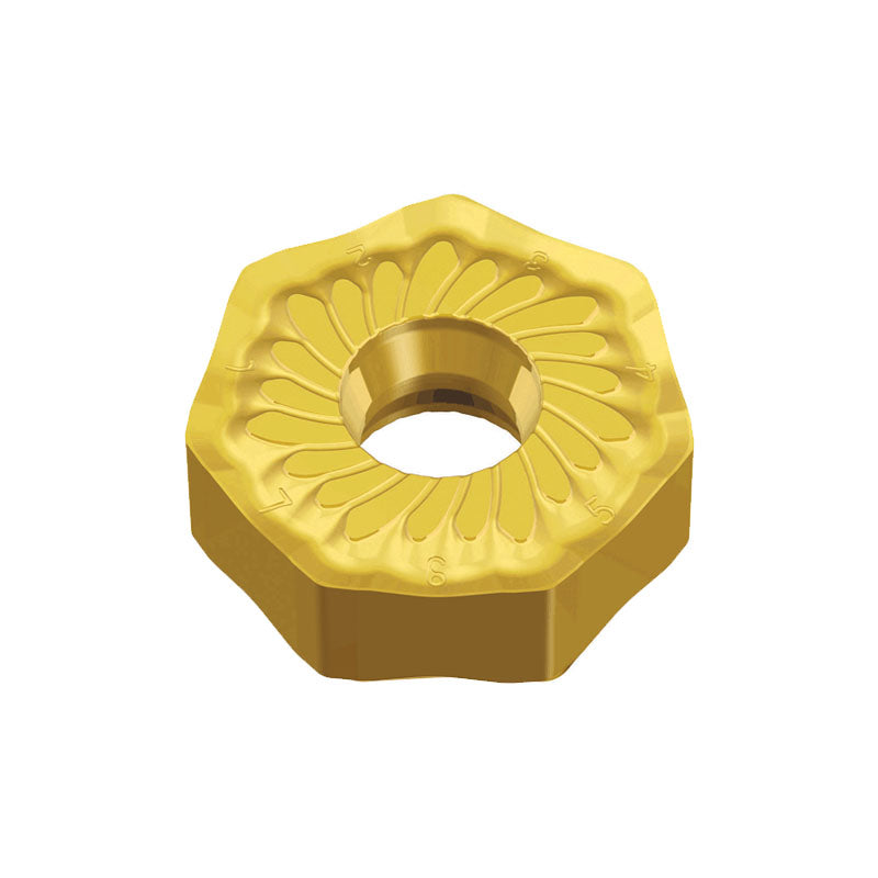 XNHU 09 ANTN-ML Ground double-sided inserts of economical 14 cutting edges with sharp & positive geometry for difficult-to-cut material in max. depth of cut 5.0 mm - Big-tools Industrial Supply Tools for Metal Cutting
