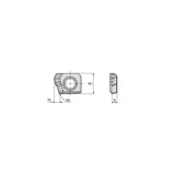 ZSGT 06-RS Deep drilling inserts with single chip splitting cutting edge and a wiper for high hole surface quality - Big-tools Industrial Supply Tools for Metal Cutting